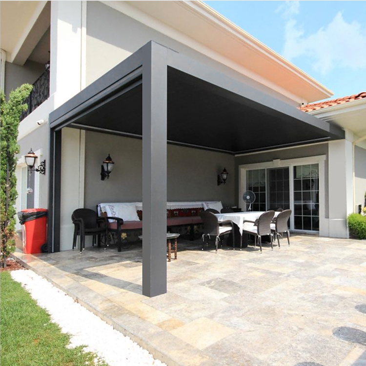 SolShade Aluminum Louvered Pergola Kit