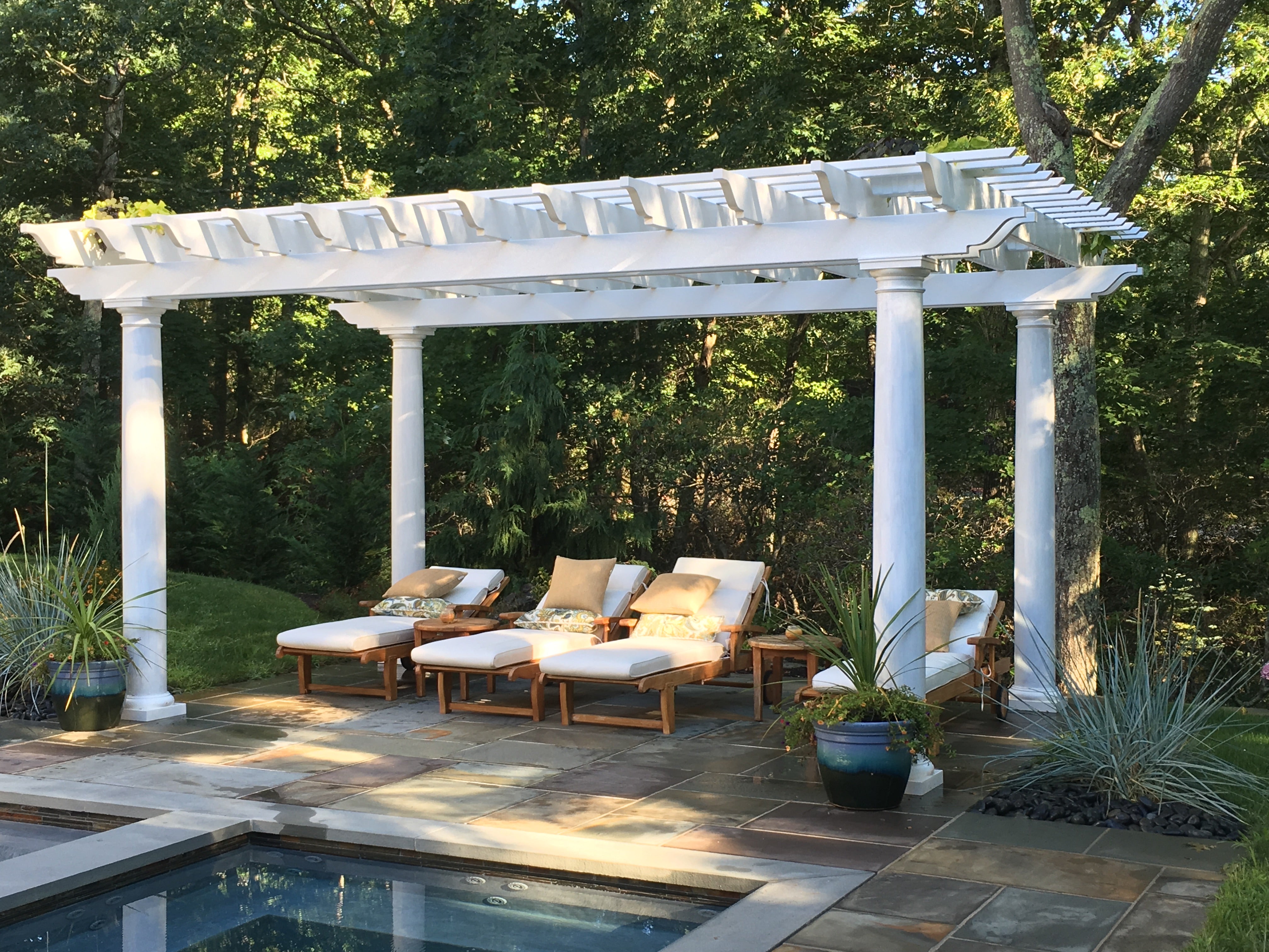 Tranquility Fiberglass Pergola