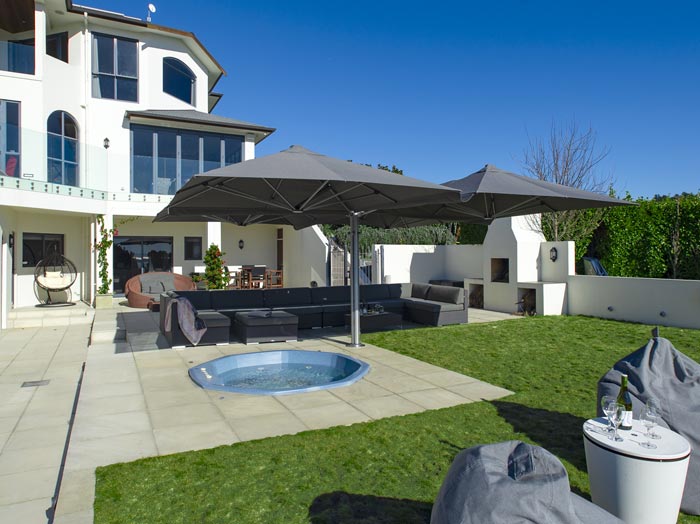 ShadowSpec Unity Cantilever Umbrella w/ Square Canopy