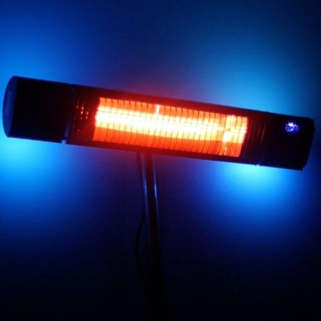 Original SUNHEAT and Beat Electric Wall or Tripod Mounted Patio Heater with Remote