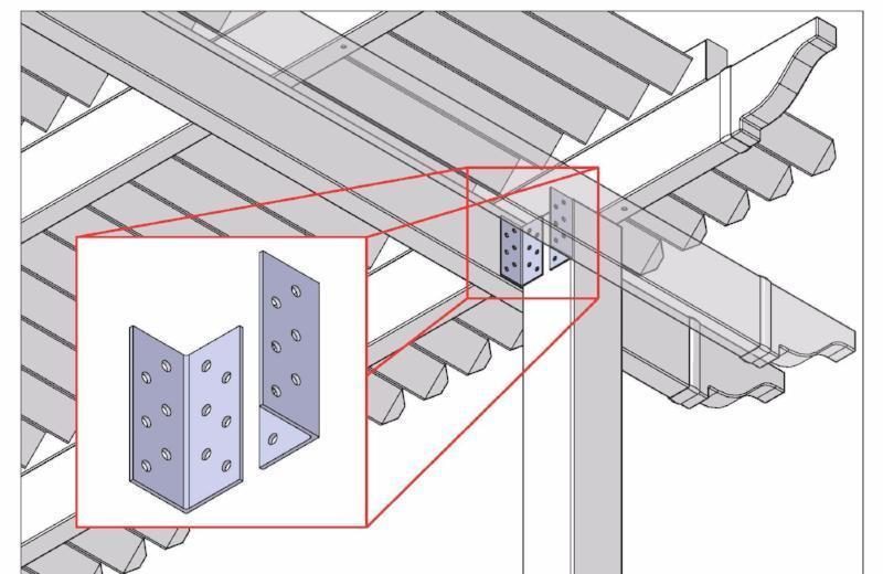 Peaceful Patios Attachment Brackets