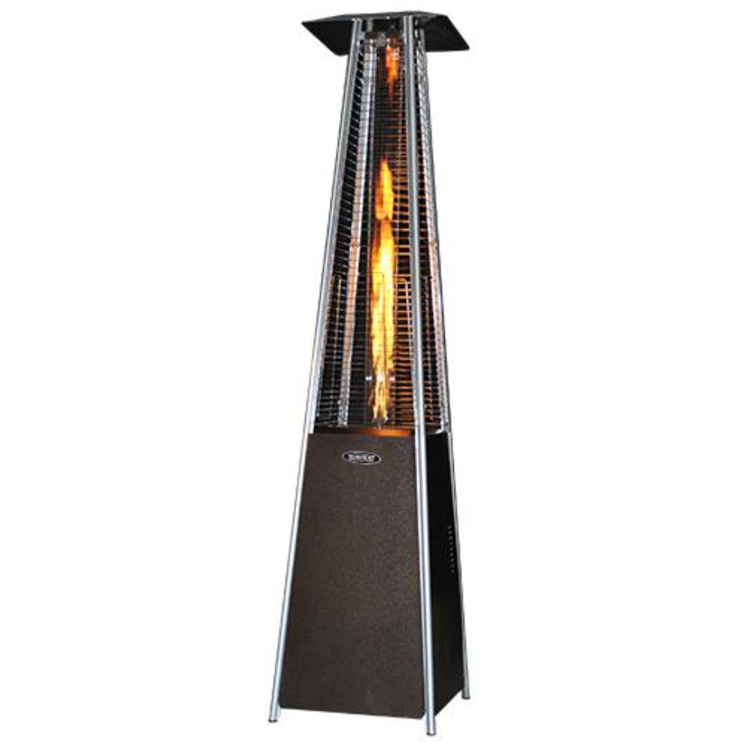 Original SUNHEAT Square Patio Heater - Golden Hammered