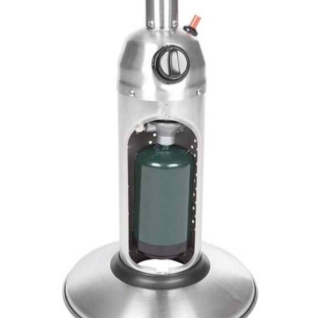 Original SUNHEAT Round Tabletop Patio Heater Propane Tank
