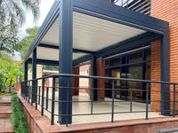 SolZen Aluminum Louvered Pergola - Thumbnail 4