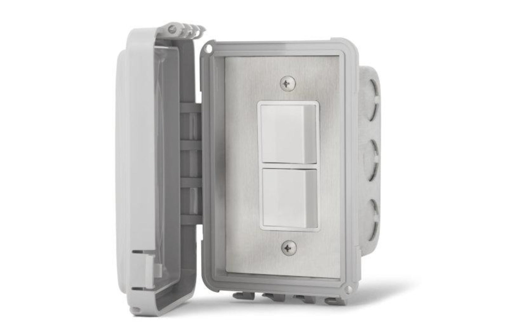 Infratech Single Duplex/Stack Flush Mount Switch with Weatherproof cover
