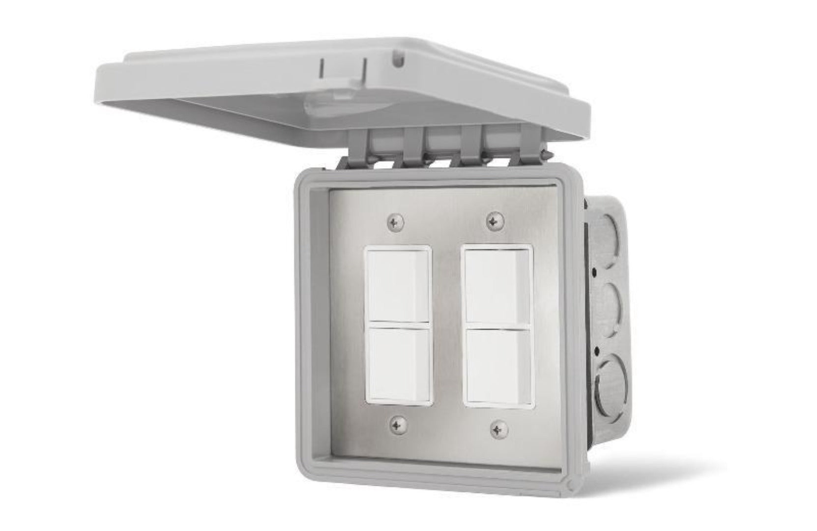 Infratech Dual Duplex/Stack Switch with Weatherproof Cover